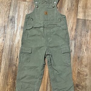 Carhartt Kids Overalls in Forest Green 24 months